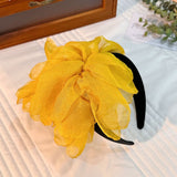 Handmade European and American headbands with versatile fabric flower hair accessories - V.I.P Digital Presence