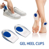 1pair Soft Silicone Gel Lnsoles Men Women TransparentRelieve Foot Pain Heel Lnsoles Foot Massager CareShoe Pad Foot Care Tool - V.I.P Digital Presence