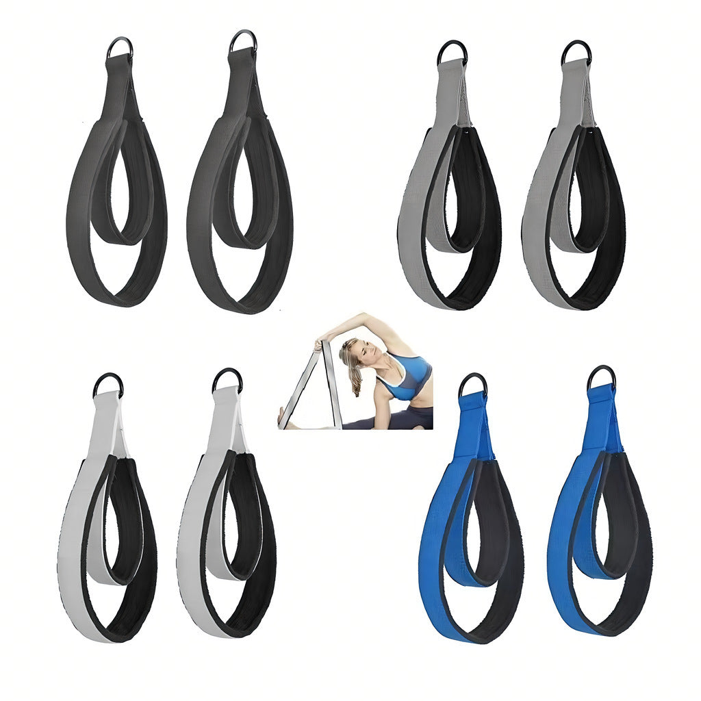 Correa de muñeca con hebilla de tobillo y doble anilla para yoga y pilates, accesorio para el hombro, accesorios deportivos
