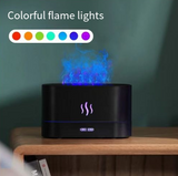 Simulated flame aromatherapy machine expanding fragrance machine household seven color flame humidifier - V.I.P Digital Presence