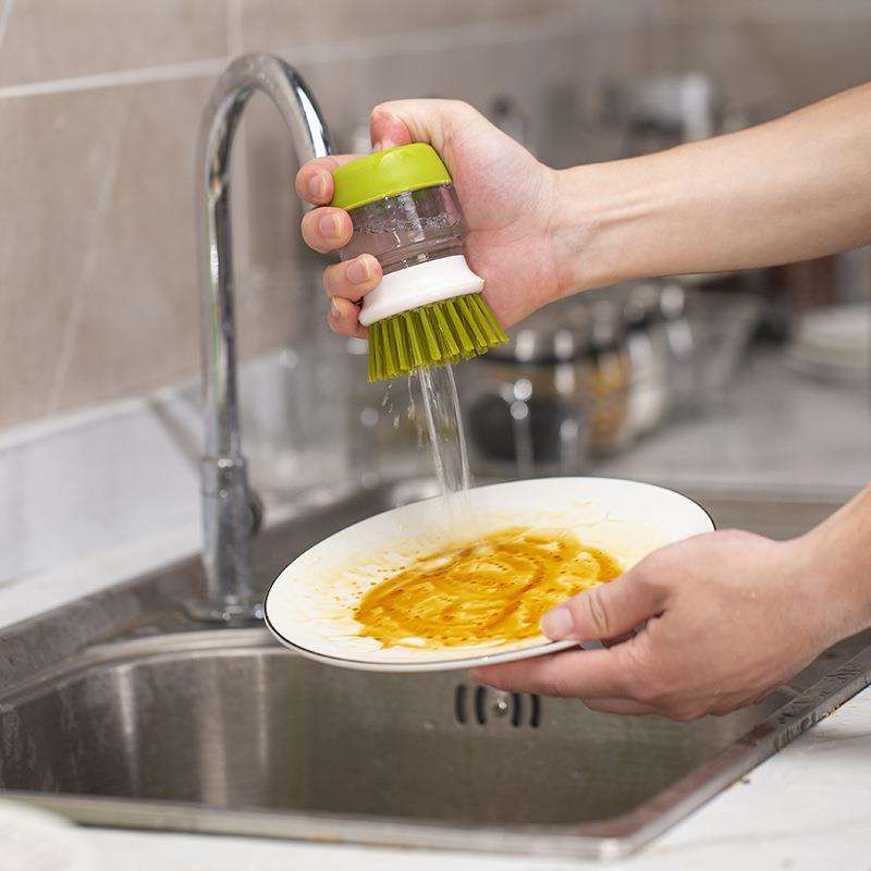 Kitchen Pot Cleaning Tool - Complete Collection of Brushes for Lazy Household Cleaning - V.I.P Digital Presence