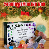 24 Grid Ore Blind Box, Green Christmas Surprise Guess Small Gift Blind Box - V.I.P Digital Presence