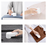 Xiaomi Mijia Mini - Quitapelusas USB para ropa, suéter, afeitadora, recortadora, carga USB, máquina para quitar pelusas y succionar suéteres