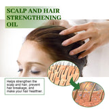 Scalp & Hair Strengthening Oil, Hair Thick Hair Solid Hair Soft Hair Dry Damaged Care - V.I.P Digital Presence