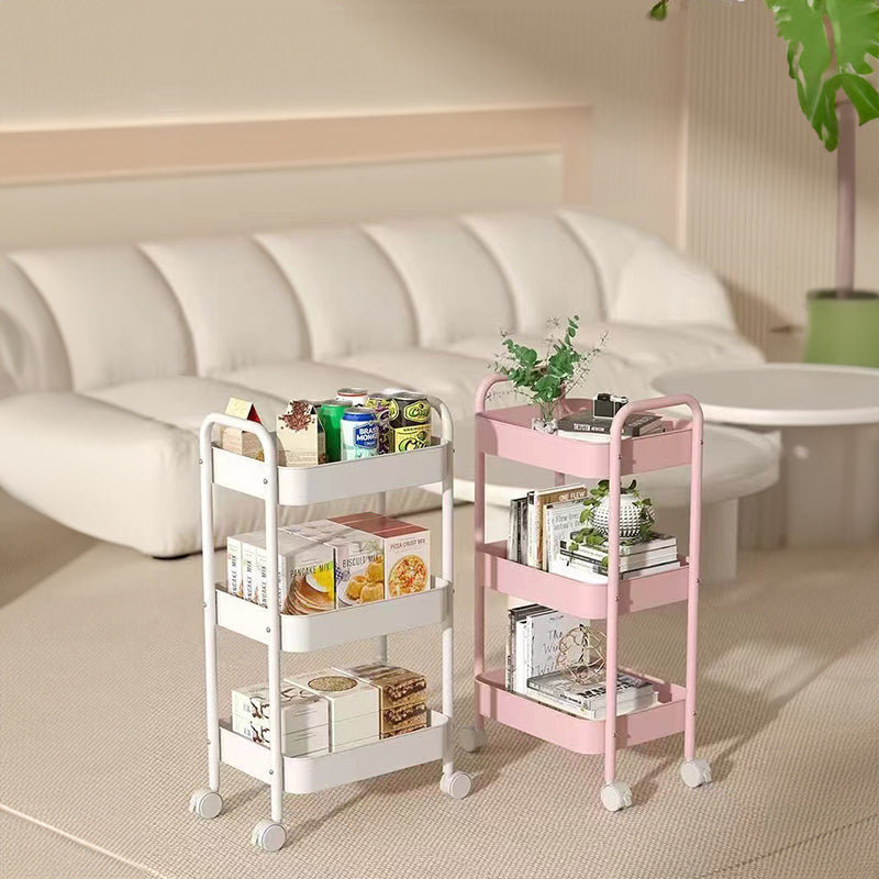 3 - tier rolling metal utility cart with wheels. Multifunctional, for kitchen, etc. Model: FRUTA - 001 1690 2090 - V.I.P Digital Presence