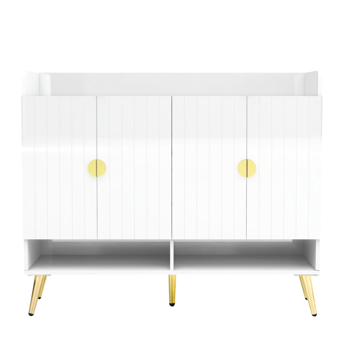 U-Can shoe cabinet with door, 11 layers with adjustable shelves, modern wooden shoe cabinet (PVC surface) - V.I.P Digital Presence