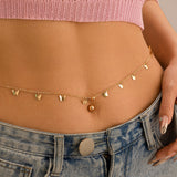 Tassel Butterfly Pendant Double layer Waist Chain for Women's Sexy Street Photography Single circle Metal Body Chain - V.I.P Digital Presence