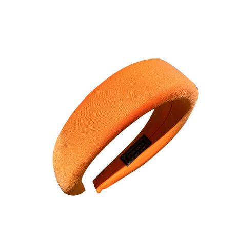 Candy colored thick sponge hair hoop for women's solid color wide edged and minimalist headband - V.I.P Digital Presence