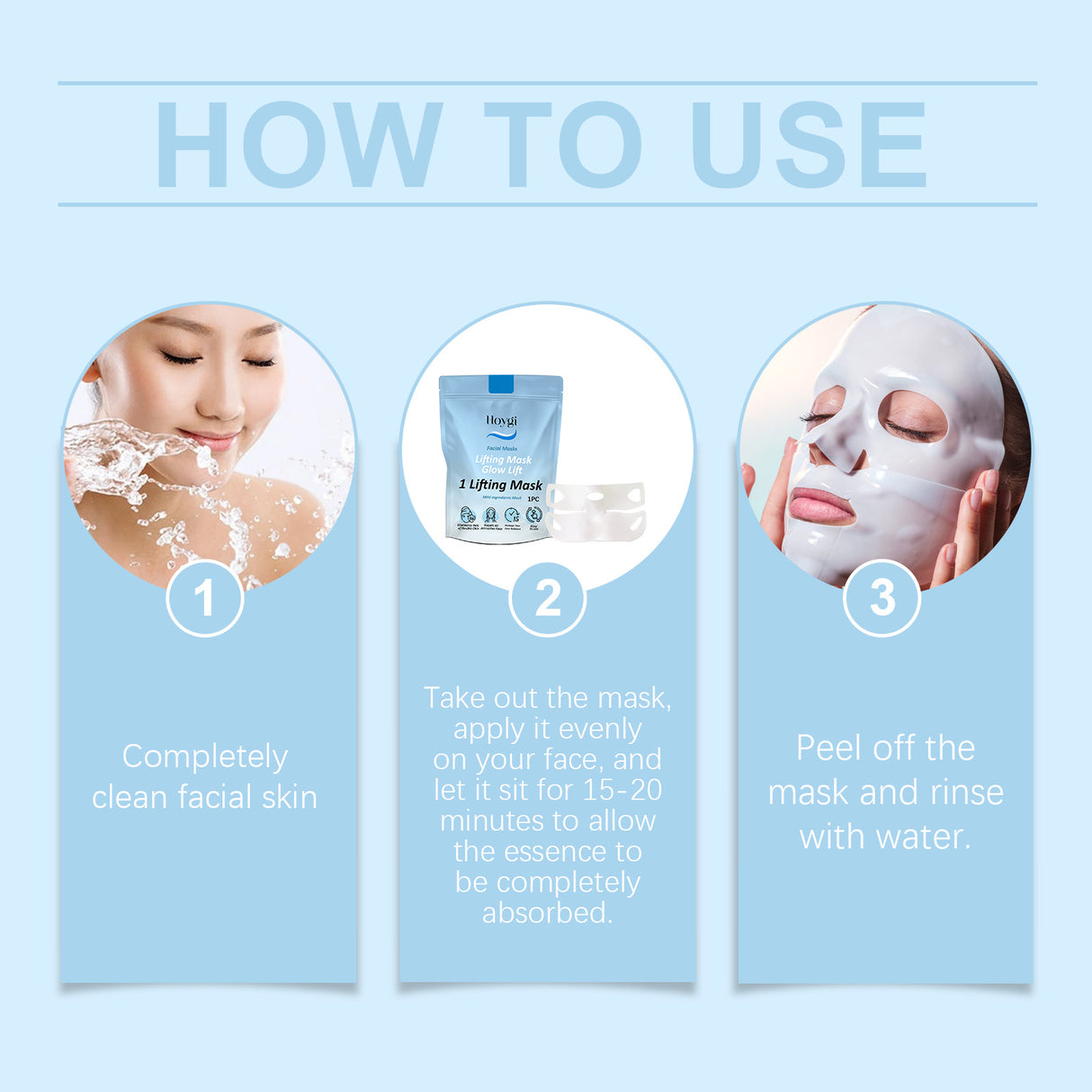 V Lift Mask, Collagen Nourishing Skin Firming, Moisturizing, Hydrating And Brightening Lifting Mask - V.I.P Digital Presence