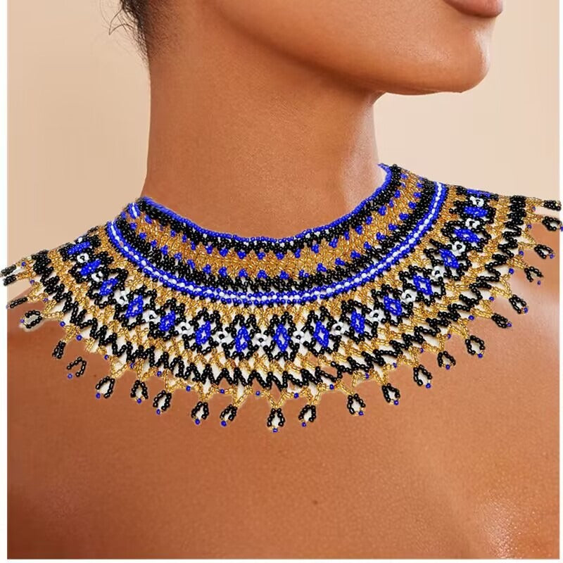 Beaded Clothing Necklace Assembly Beaded Clothing - V.I.P Digital Presence