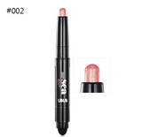 UBUB Eye Pencil Eyeshadow Silkworm Pen Velvet Shimmer Earth Double Color Eye Shadow Cream Glitter Makeup Palette Cosmetics - V.I.P Digital Presence