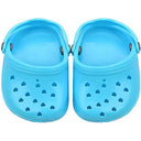 Heart Shaped Pet Dog Hole Shoes Silica Gel Wear-Resistant Breathable Slippers Dog Sandals Pet Decorations