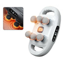 Vibrator Heated Fascial Gun Kneading Massage 6 Head Back Massage Gun For Muscles - V.I.P Digital Presence