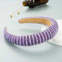 Hair Hoop Hand-woven Beaded Head Hoop Female Baroque Sponge Hair Bundle Korean Face Wash Hair Accessories - V.I.P Digital Presence