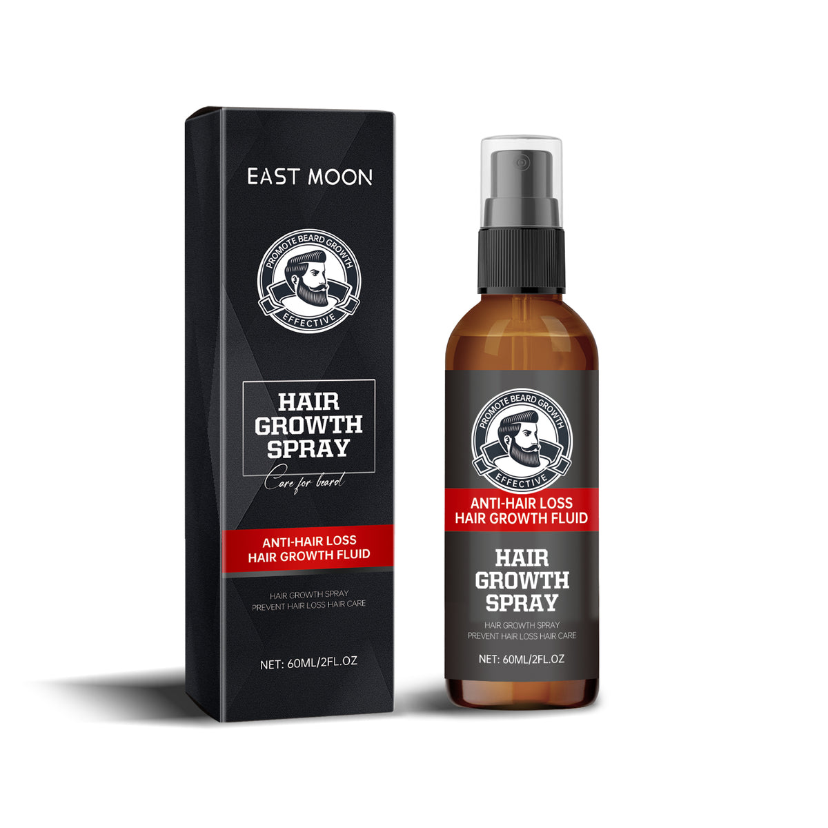 Facial Hair Treatment Spray, Men's Hair And Beard Nourishing Moisturizing And Enriching Facial Hair Repair Spray - V.I.P Digital Presence