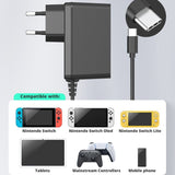 Suitable for Switch Charger NS Intelligent Fast Charging Switch Lite Game Console Fast Charging Plug - V.I.P Digital Presence