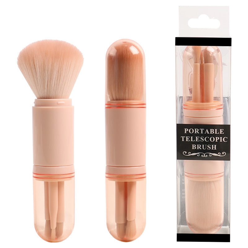 4-in-1 Makeup Brush Beauty Tool Mini Eye Brush Complexion Retractable Makeup Brush Portable Makeup Brush - V.I.P Digital Presence