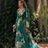 Winter New  Style V-Neck Long Sleeve Four-Way Stretch Printed Flared Dress - V.I.P Digital Presence