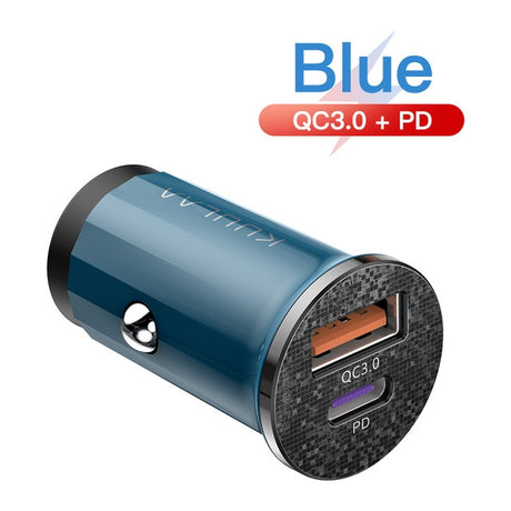 KUULAA Quick Charge 4.0 48W QC PD 3.0 Car Charger for Samsung S10 9 Fast Car Charging for Xiaomi iPhone Mobile Phone USB Charger - V.I.P Digital Presence
