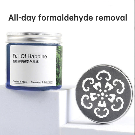 Remove formaldehyde color changing jelly gel deodorize remove formaldehyde air purifier magic box solid air freshener for new house - V.I.P Digital Presence