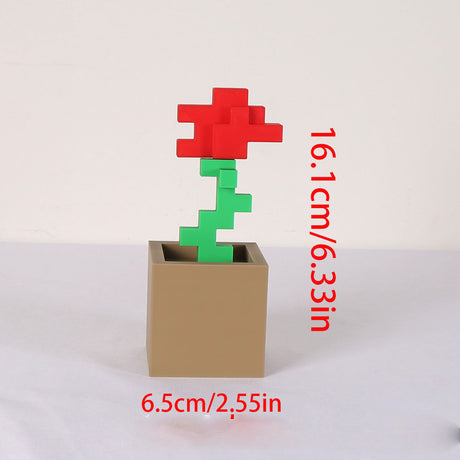 Miniature floral building blocks are suitable for home decoration - V.I.P Digital Presence
