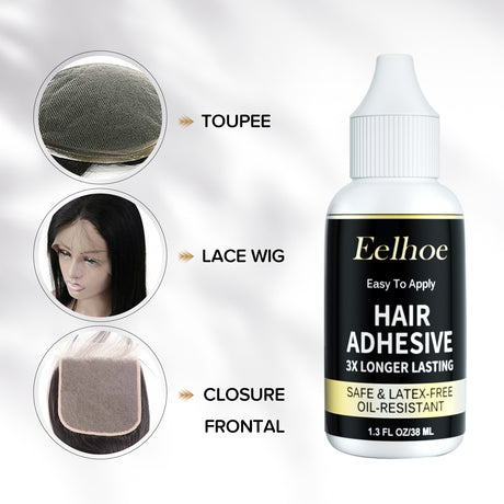 Wig Glue Remove, Skin Invisible Liquid Glue Weave Hair Repair Quickly Remove Hair Block Glue Wig Remove Glue - V.I.P Digital Presence