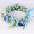 Mori series dried flower wreath bridal headdress crown hairdress wedding accessories Beach Resort studio props - V.I.P Digital Presence