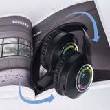 Head mounted Bluetooth earphones, wireless Bluetooth earphones, foldable - V.I.P Digital Presence