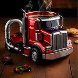Semi Truck Coffee Mugs Handmade Home Semi Truck Coffee Cup Mugs - V.I.P Digital Presence