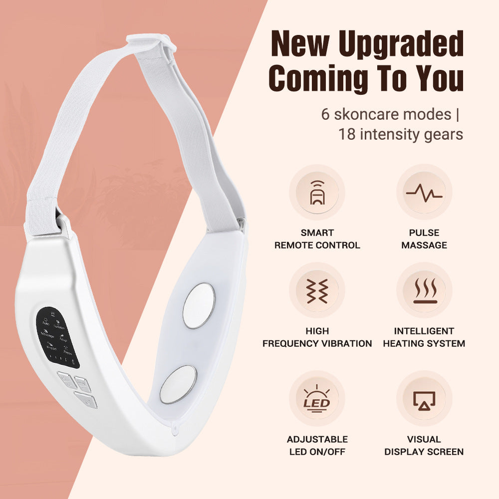 EMS Color Light Facial Slimming Device Microcurrent Facial Beauty Device Massage Hot compress V face - V.I.P Digital Presence