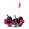 12V Kids Ride On Electric Toy,2WD,16'' exaggerated wheel,Dual handle control for 360 degree flexible steering and rotation - V.I.P Digital Presence