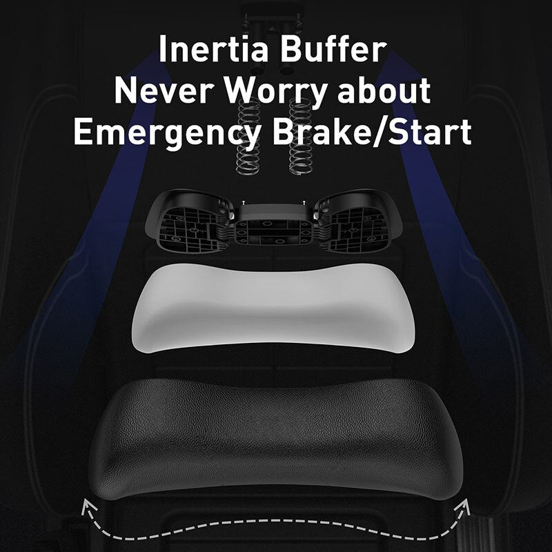 Baseus Car Neck Pillow Adjustable PU Leather Headrest 3D Memory Foam Head Rest Seat Cushion Cover Car Neck Rest Auto Accessories - V.I.P Digital Presence