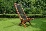 folding roping wood chair - V.I.P Digital Presence
