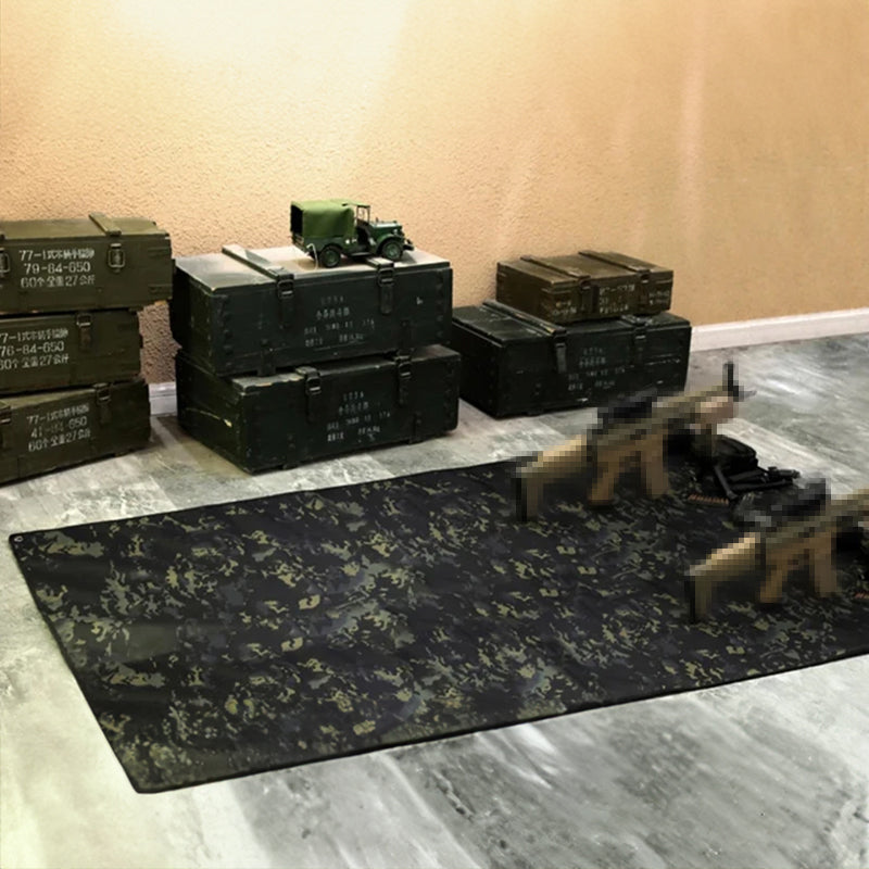 Outdoor non-slip shooting mat: double, portable, tactical, multi-use for training/camping. - V.I.P Digital Presence