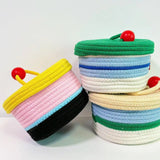 Home Cotton Weaving Storage Basket Ins Wind Vegetable Toy Storage Basket Living Room Miscellaneous Display Underwear Storage Basket - V.I.P Digital Presence