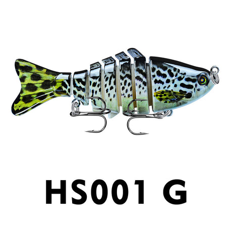 10cm Luya Bait Multi-Section Fish Plastic Hard Bait 15.5g Seven Sections Luya Bionic Bait Section Long Distance Cast Fake Bait Bait - V.I.P Digital Presence