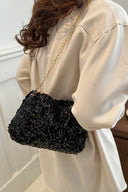 Sequin Removable Strap Shoulder Bag - V.I.P Digital Presence
