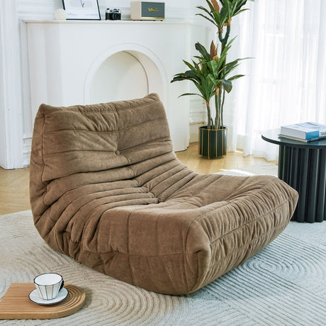 Floor sofa Bean Bag Chair for Adults Fireside Bean Bag Lounger Memory Foam Chair for Home, office, Apartment or Gaming Venue - V.I.P Digital Presence