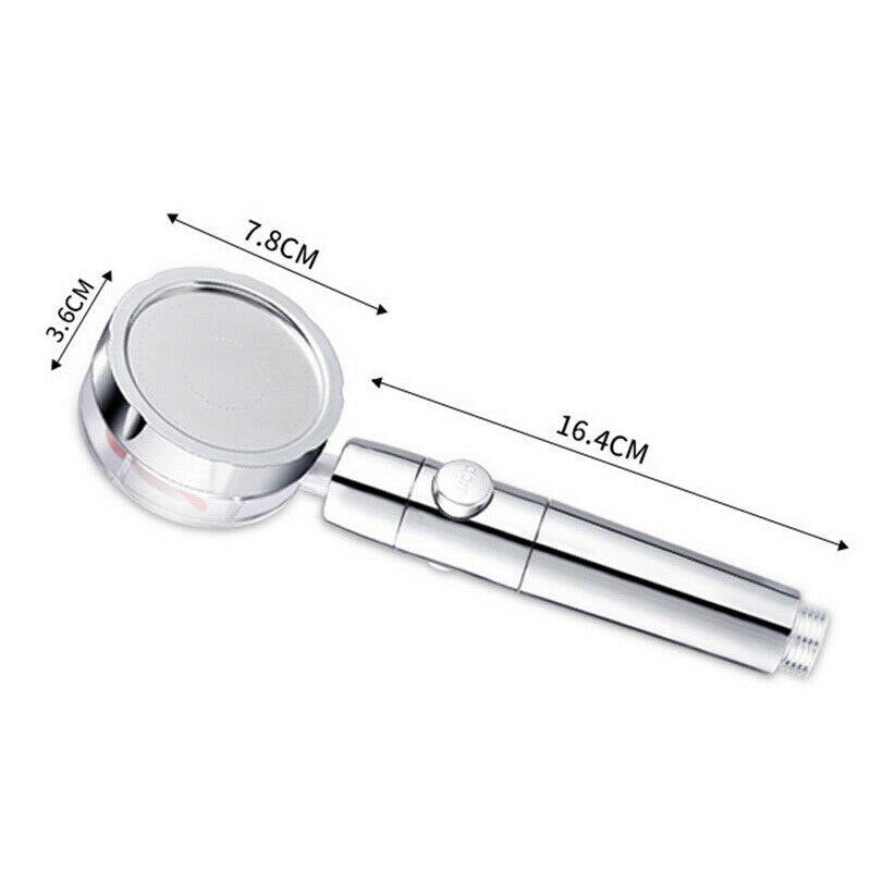 Onder Druk Douchekop Shower Nozzle Water-saving Flow 360 Rotating High-pressure Nozzle With Small Fan - V.I.P Digital Presence