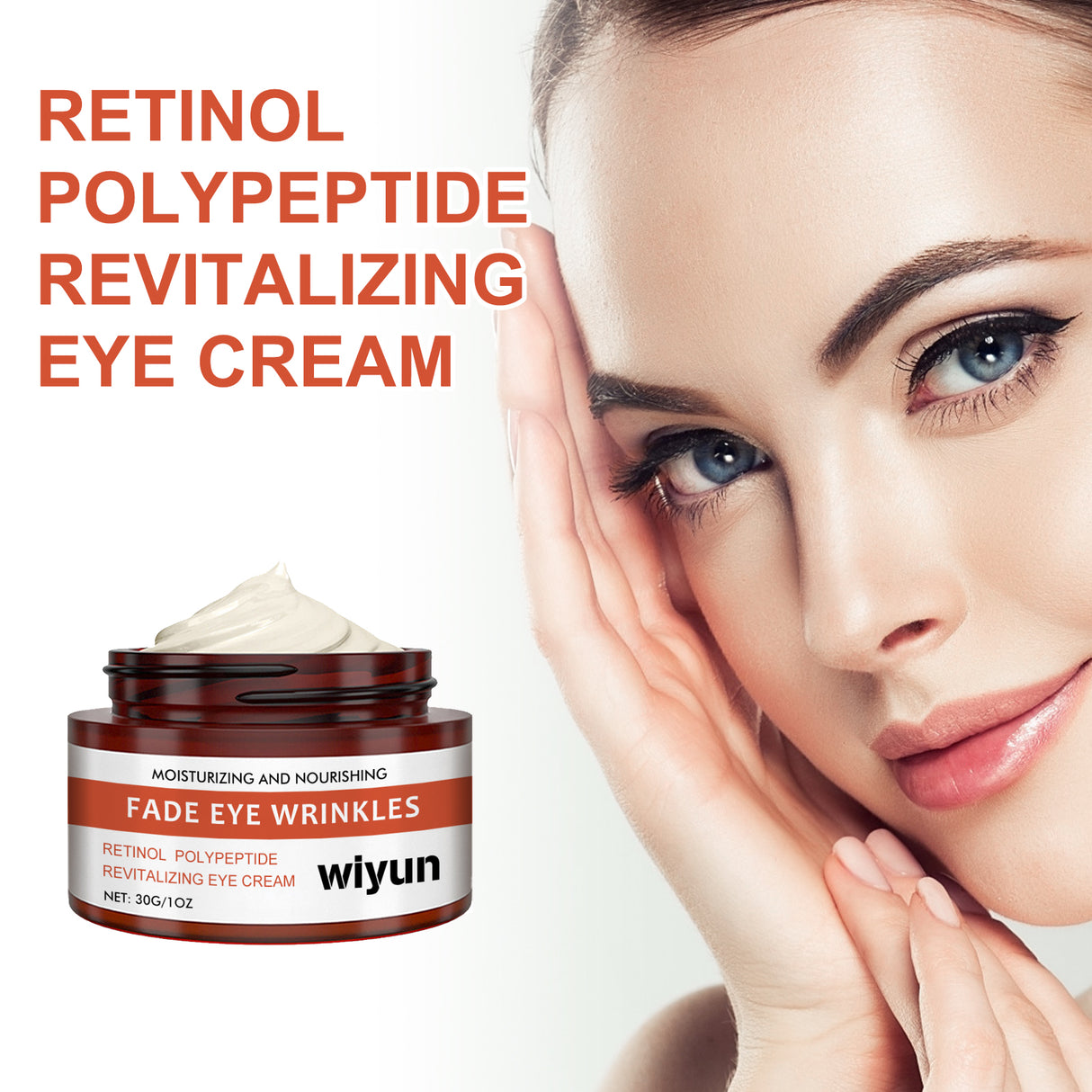 Retinol Polypeptide Revitalizing Eye Cream, Firming Skin Around Eyes Lighten Dark Circles Crow's Feet Moisturizing Eye Cream - V.I.P Digital Presence
