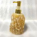 1 PCS Natural Pink Crystal Stone Press Bottle Dispenser 30ml Liquid Dispenser Shower Gel  Wash Light Luxury Bathroom Accessory - V.I.P Digital Presence