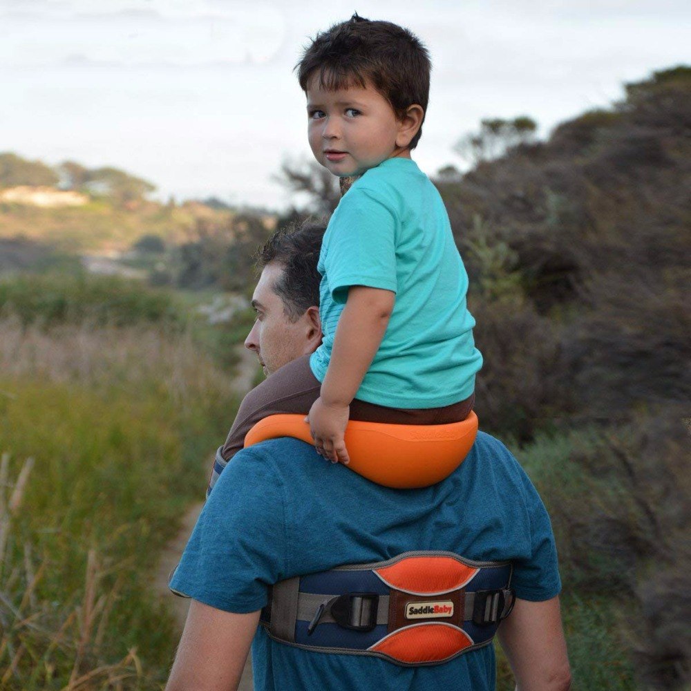 Toddler Hands-Free Shoulder Carrier with Cushioned Hip Seat Nylon Ankle Straps Child Rider Infant Travel Backpack Mochila Bebe - V.I.P Digital Presence