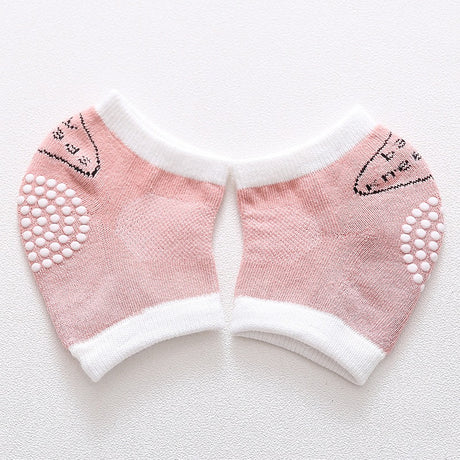 3 pairs of cotton children's knee pads, autumn glue dispensing, anti slip baby knee pads, mesh breathable exercise, baby crawlin - V.I.P Digital Presence