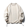 Trendy American Style Loose Long Sleeve T-Shirt for Men and Women, Breathable Quick-Dry Sun Protection with Drawstring Hem Round Neck Top - V.I.P Digital Presence