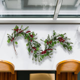 5' LEAVES/BERRY GARLAND - V.I.P Digital Presence
