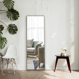 60x17 Brown Solid Wood Frame Full-length Mirror, Dressing Mirror, Bedroom Home Porch