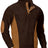 European men's casual stand up collar long sleeved corduroy sweatshirt with pit stripe - V.I.P Digital Presence