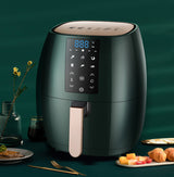 Household Appliances Smart Touch Automatic Power Off Touch Large Capacity Air Fryer Visual Air Fryer 5.5L - V.I.P Digital Presence