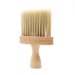 Broken Hair Sweeping Brush Bangs Brush Neck Sweeping Wooden Handle Large Imitation Mane Hairdressing Hairdressing Cleaning Brush - V.I.P Digital Presence