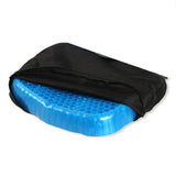 Gel Seat Cushion Double Layer Non-slip Breathable Honeycomb Egg Seat Cushion Ice Pad for Car Office Chair Wheelchair Pain Relief - V.I.P Digital Presence